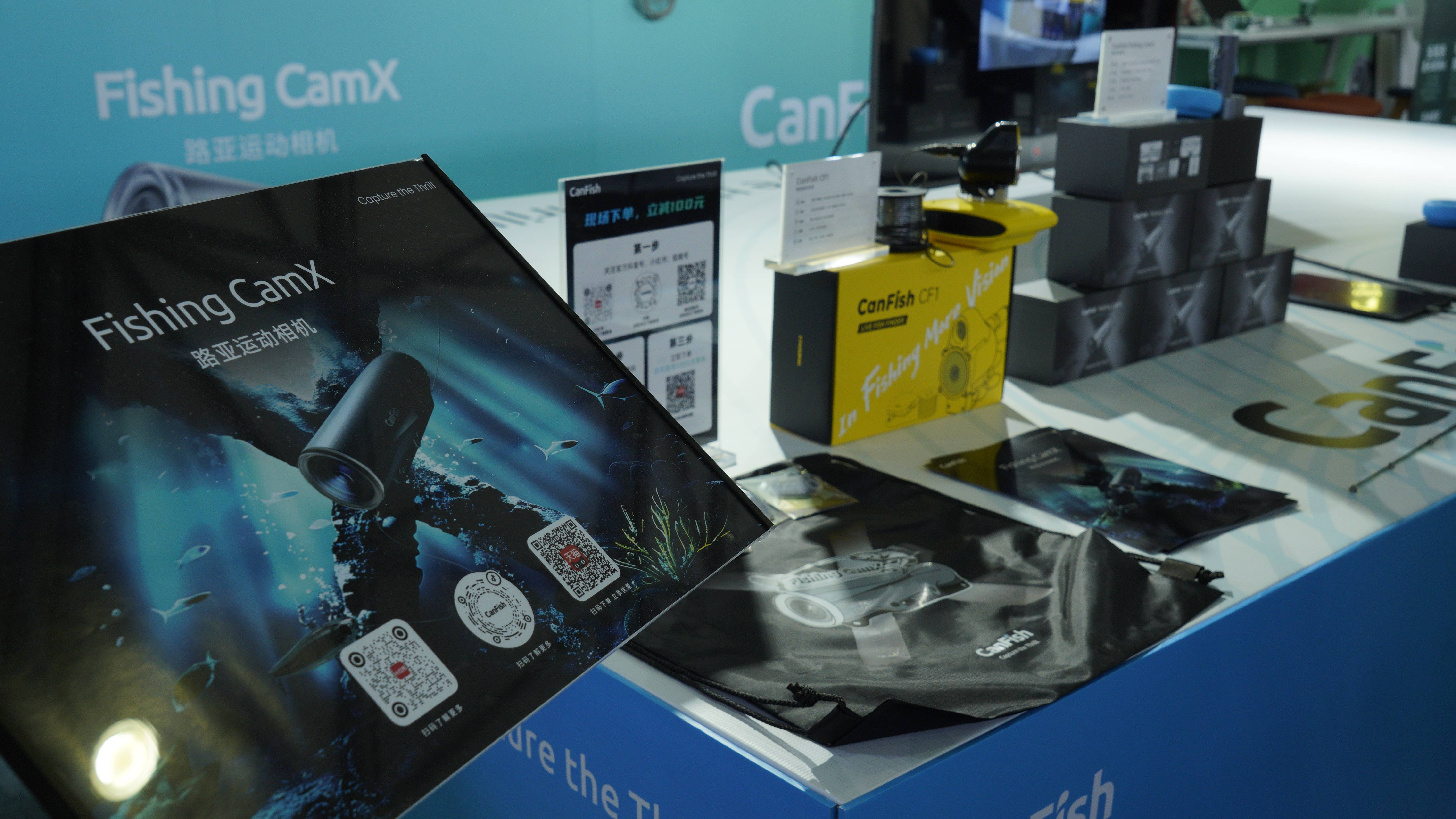 CanFish Fishing CamX路亚运动相机全球首发9