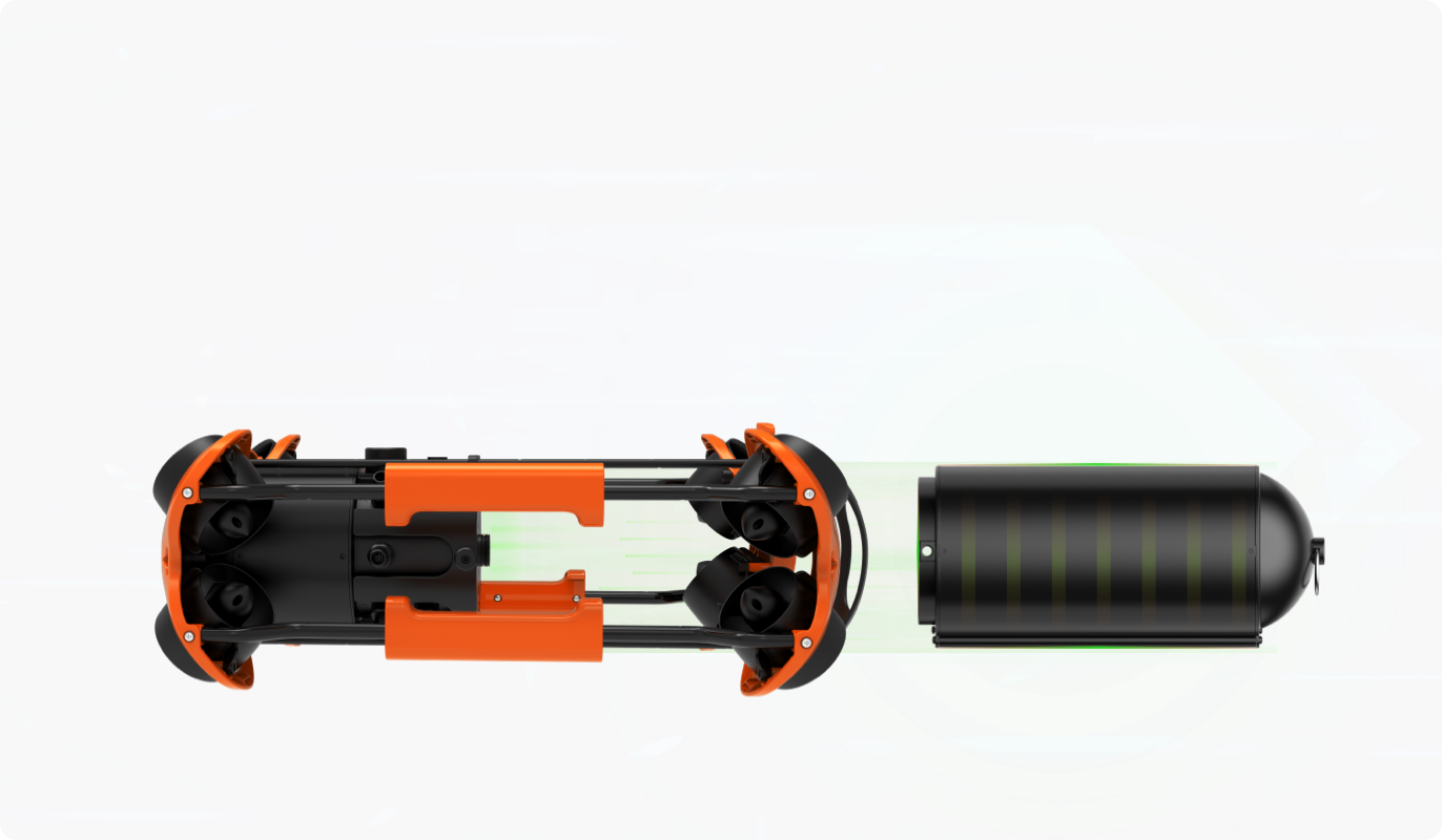 Light Industrial Underwater ROV, Stronger Power and More Accessories